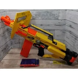 Nerf | Toys | Nerf Stampede Ecs Yellow Complete W Shield 2